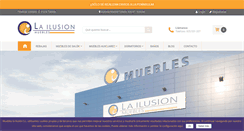 Desktop Screenshot of muebleslailusion.com